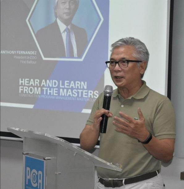 Anthony Fernandez, First Balfour President and Chief Operating Officer, has been appointed president of the Philippine Constructors Association Foundation (PCAF) during a PCA Board Meeting in Clark, Pampanga early this year.