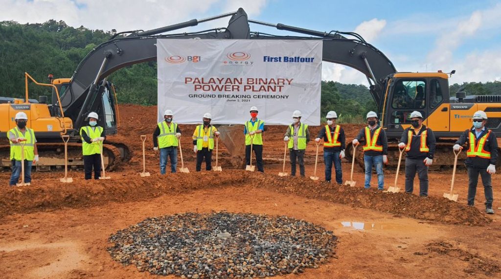 Palayan Binary Power Plant Ground Breaking