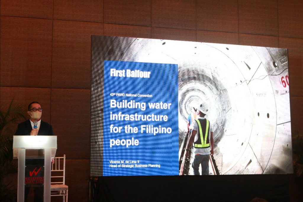 First Balfour for the 43rd Philippine Association of Water Districts (PAWD) Convention