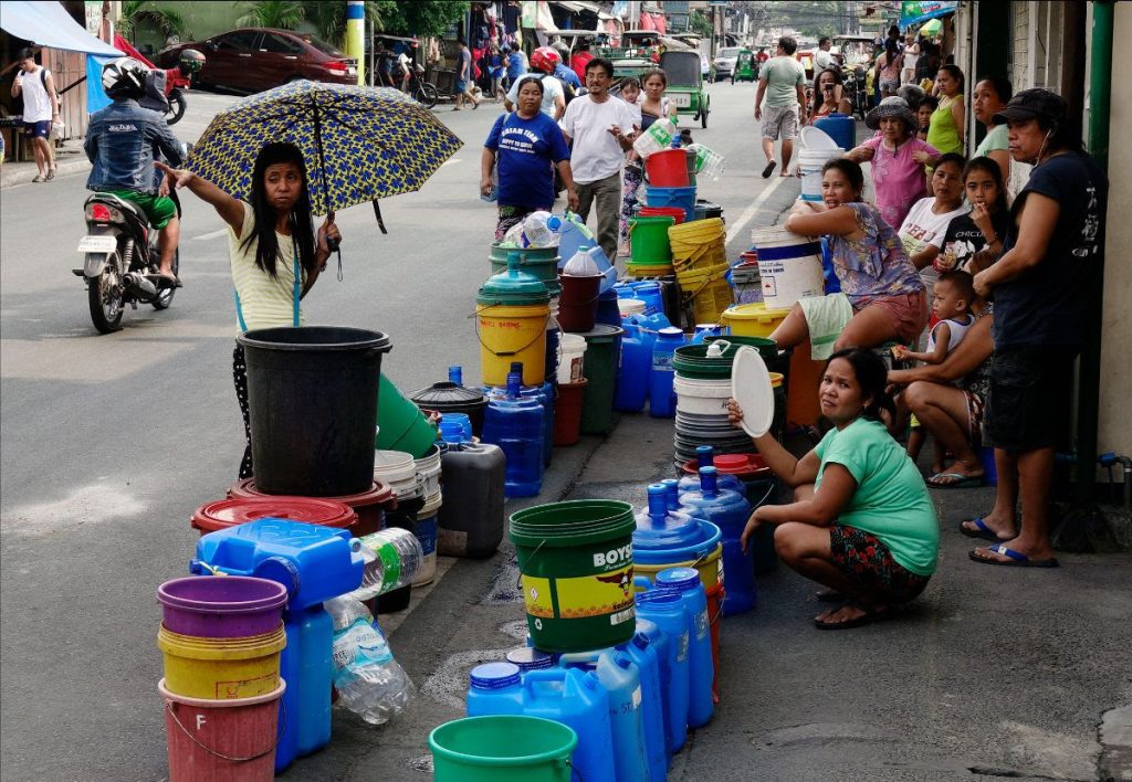 Water shortage in the Philippines