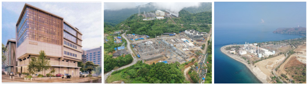 First Balfour - St. Luke's Medical Center Pivot, Tanawon Geothermal Plant, and Batangas Combined Cycle Power Plant Projects
