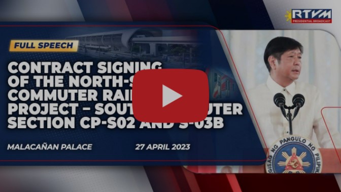 “The NSCR mega project will be a massive boost to our overall transportation infrastructure and will benefit up to 800,000 passengers per day. As these civil works for these contract packages commence, we expect not only the generation of more than 2,000 jobs, but also the creation of other opportunities and livelihoods during its construction,” stated PBBM.