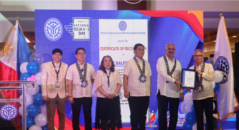 TESDA recognizes First Balfour as early adopter of XR tech in training delivery