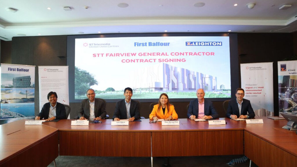 STT Fairview contract signing