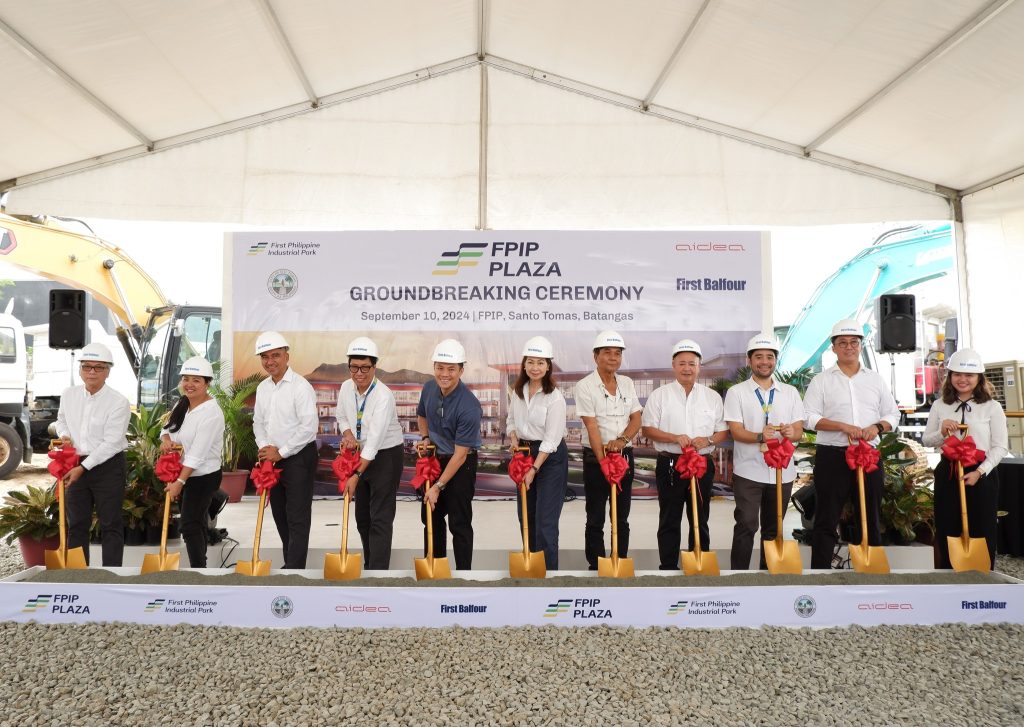 FPIP Plaza groundbreaking ceremony