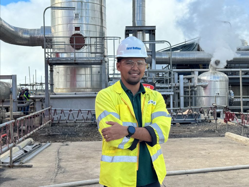 Hired in 2016, CM Renz Javier started with business development and estimating functions before being deployed to the site as a field engineer. Gaining site experience over the years from both power and high-value building projects landed him a role in project management in 2020.