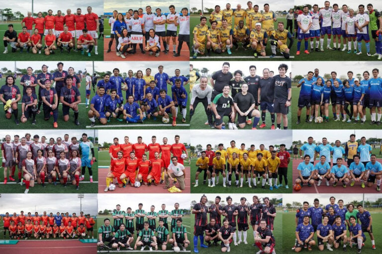 Record-breaking turnout in 4th First Balfour Football Cup