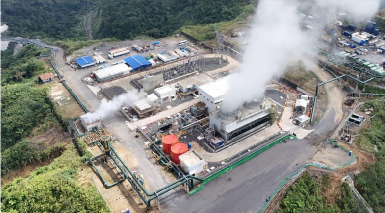 Aerial view of Tanawon Geothermal Power Plant taken last August 1, 2025 taken by Marinel Floralde