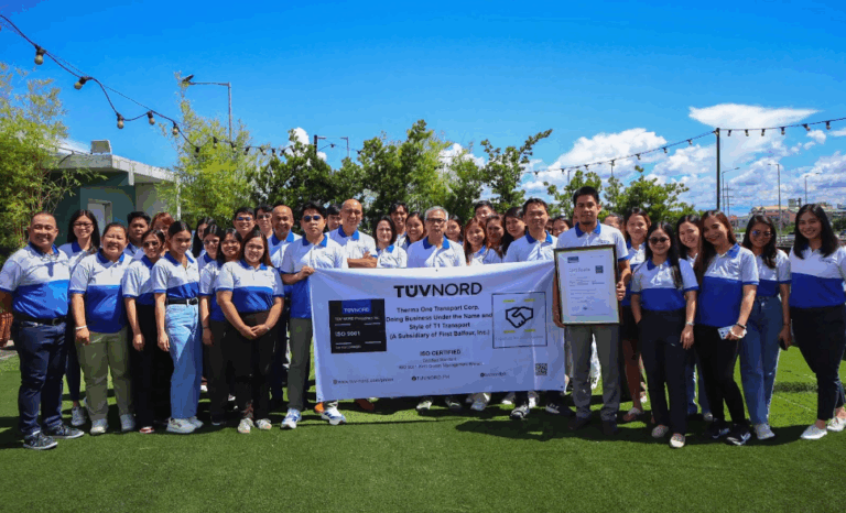 T1 Transport receives ISO 9001 certification from TUV NORD