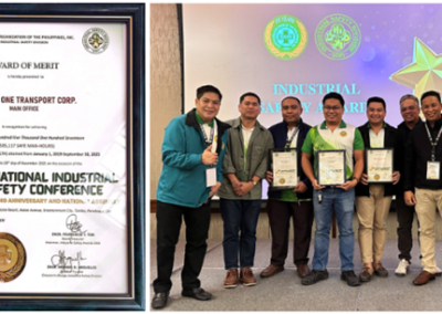 T1 Transport earns SOPI Award of Merit for outstanding safety performance